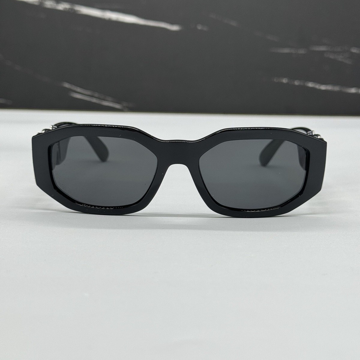 NEW MOD 4361 VERSACE MEDUSA SUNGLASSES VE4361 5422/87 BLACK