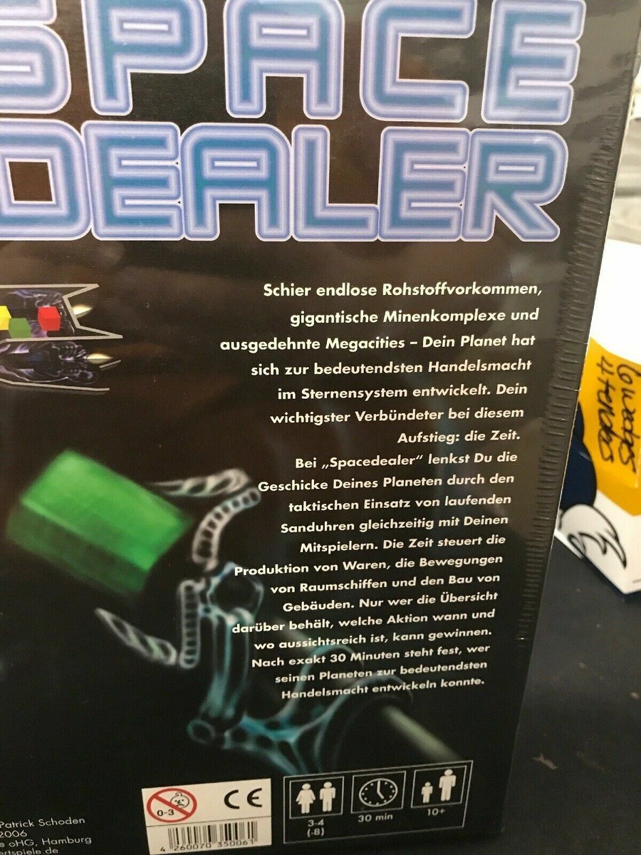 SPACE DEALER ボードゲーム Space Dealer | Board Game | BoardGameGeek