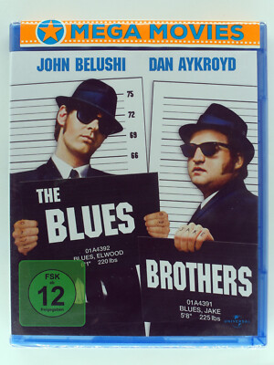 The Blues Brothers - John Belushi, Dan Akroyd, James Brown, Carrie Fisher