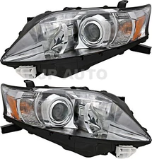 For 2010-2012 Lexus RX350 Headlight Halogen Set Driver and Passenger Side