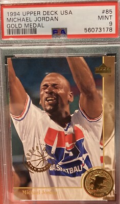 1994 Upper Deck USA Michael Jordan Gold Medal Psa 🏀🏀