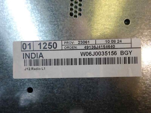 6J0035156 BGY SISTEMA AUDIO / RADIO CD / 2 / 2013 / 84295 PARA SEAT IBIZA SC 6J - Imagen 4 de 9