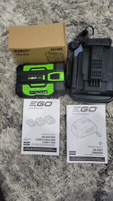 Ego Power+ 56V 2.5Ah Battery BA1400 & 210W Charger CH2100 Bundle