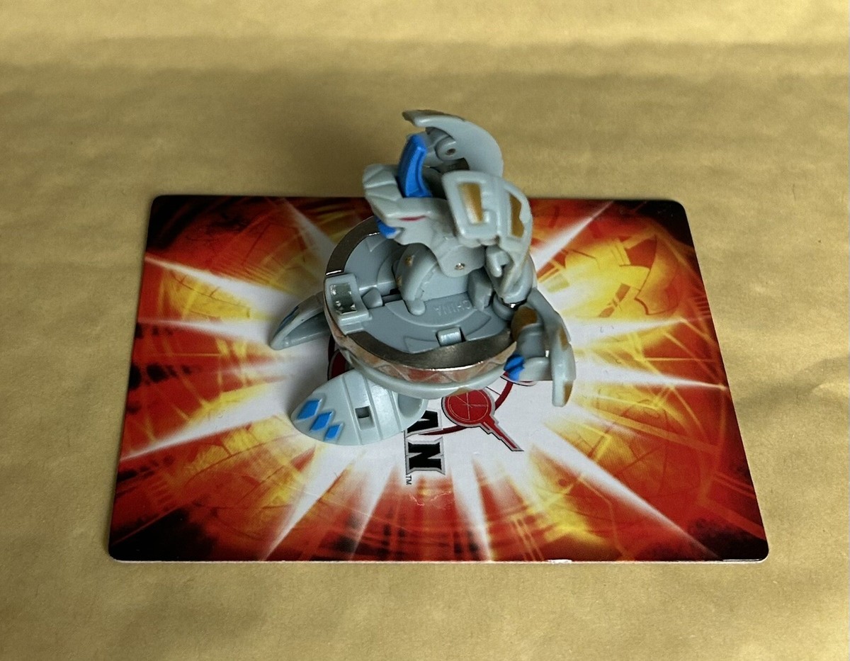 BAKUGAN GREY HAOS ALPHA HYDRANOID! HEAVY METAL! VERY RARE! NEW