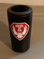 Temple Owls Bottle Holder Plastic Outside Aluminum Inside . Sturdy!