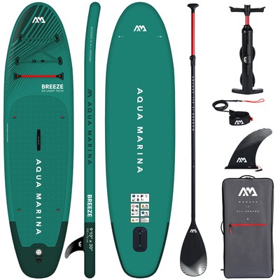 AQUA MARINA BREEZE 9'10'' 300 CM SUP Board aufblasbar Surfboard