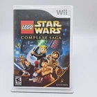 LEGO Star Wars: The Complete Saga Nintendo  Wii Game Tested With Manual