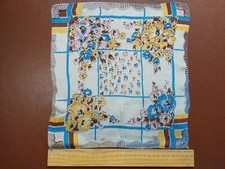 vintage silk handkerchief