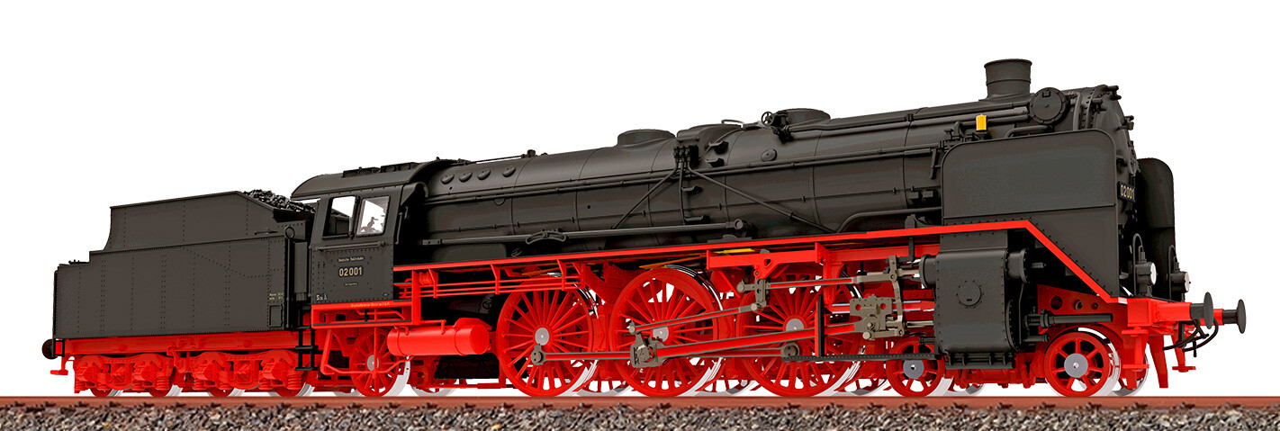 Brawa 40922 Dampflok BR 02 der DRG, Ep. II, DCC DIGITAL Sound und Rauch, NEUHEIT