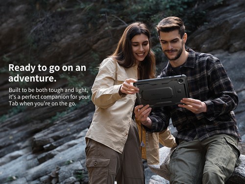 Dexnor für Samsung Galaxy Tab A9 Hülle Heavy Duty Robuste Handyhülle Kickstand - Bild 9 von 48