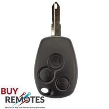 Renault 3 Button Replacement Car Key Suit Clio 2006-2010, Kangoo 2010-2017