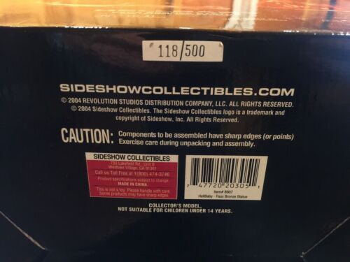 Sideshow HELLBOY HELLBABY Faux Bronze Statue Maquette Mike Mignola NEW! #118/500 - Picture 13 of 17
