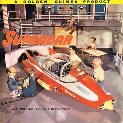 12'' LP - SUPERCAR - FLIGHT OF FANCY - TV-CAST - 175g-VINYL - UK '61 | G+ to VG-