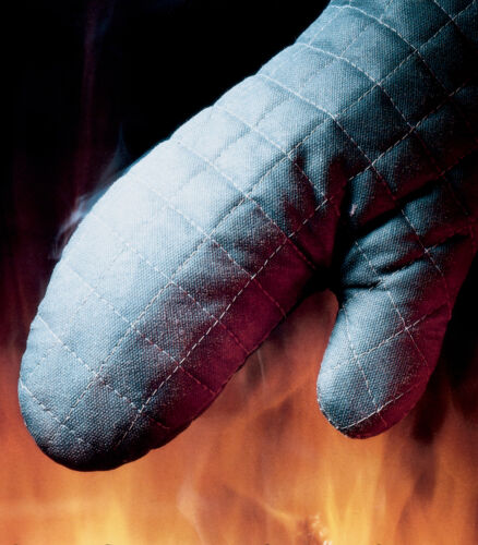 Hitzeschutz - Handschuh FLAMESTAR 32cm Backhandschuh Topfhandschuh Hitzhandschuh - Bild 1 von 1