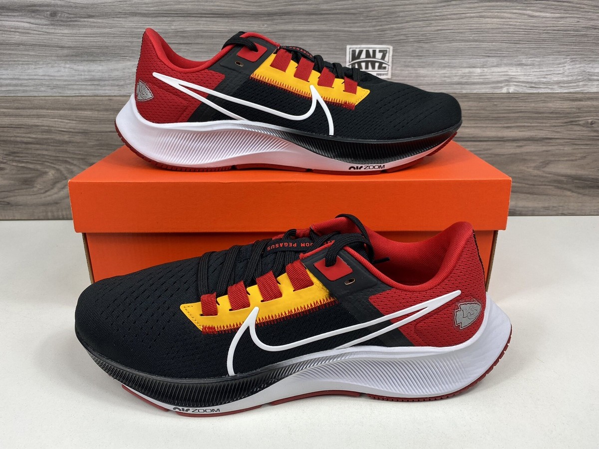 NIKE Air Zoom Pegasus 38 NFL Kansas City Chiefs Running | size
