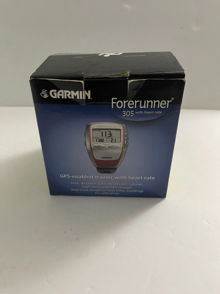 Garmin forerunner 305 heart rate monitor store
