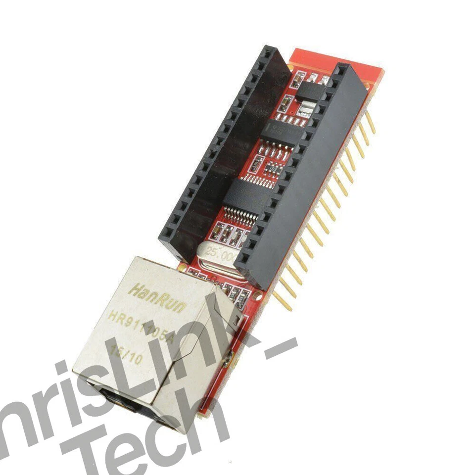 Mini ENC28J60 Ethernet Shield For Arduino Nano Webserver Module NEW - Image 4 of 4