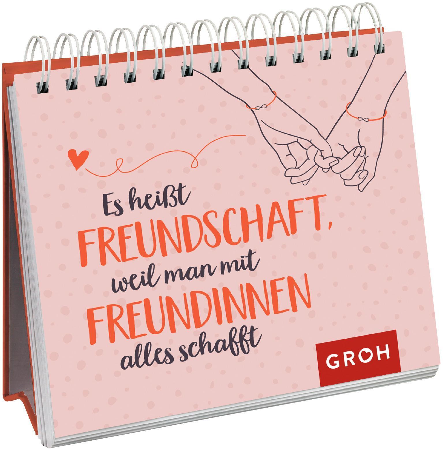 Thumbnail - Es Heißt Freundschaft, Weil Man Mit Freundinnen Alles Schafft, Groh