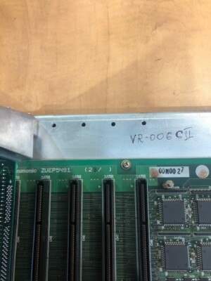 Panasonic ZUEP5491 ZUEP5412 メインCPU基板 PANASONIC VR006CII ROBOT MAIN CPU BOARD ZUEP5491 + ZUEP5412 SERVO