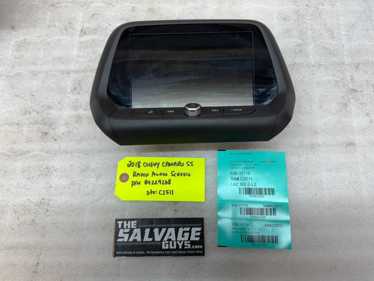 メル85387さま専用12点スマートメディアなど 2016-2018 CHEVROLET CAMARO OEM GPS NAVIGATION INFO RADIO