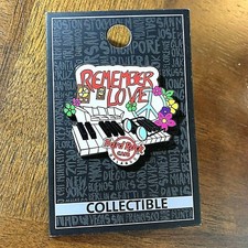 HARD ROCK CAFE~Collectible Pin Orlando Florida "Remember Love" New Peace Piano