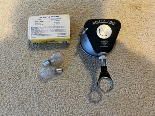 Rolleiflash with 6 bulbs
