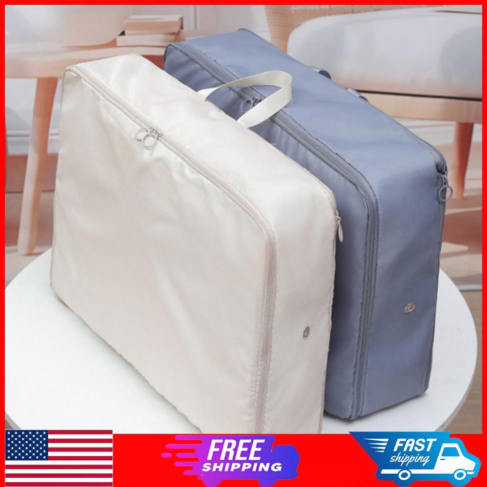 Compression Packing Cubes with Zipper Comforter Storage Bag Clothes Storage Bag-image
