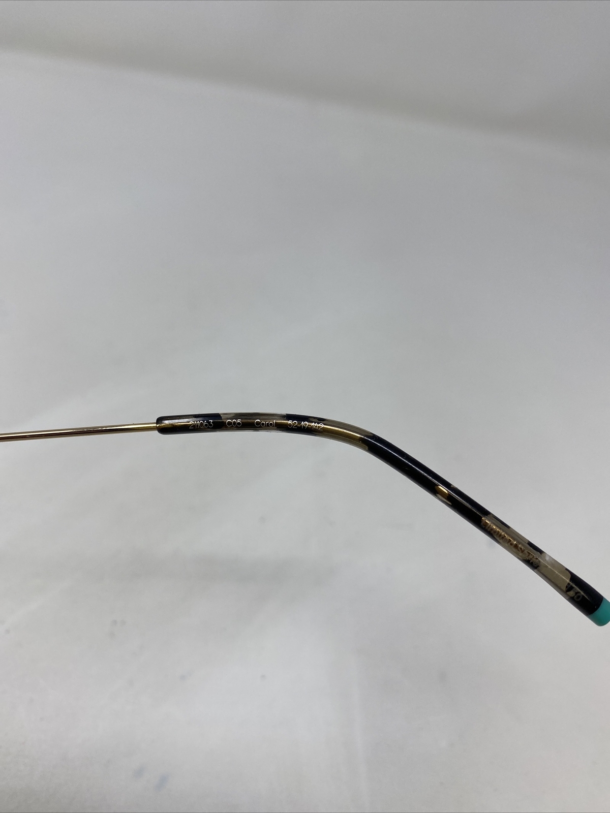 Zen Eyeglasses Frame 21063 05 Carol 52-19-142 Black Tortoise/Gold Full Rim &375