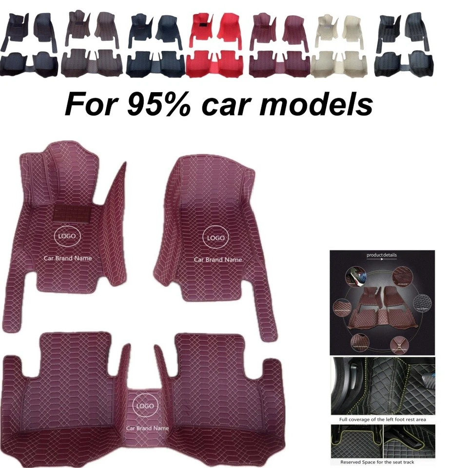 For Bentley All Models 2000-2023 Car Floor Mats Carpets Waterproof Custom Luxury - Image 2 of 4