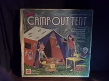Pre Owned 1970'S VINTAGE BARBIE CAMP OUT TENT BOX - NO ACCESSORIES