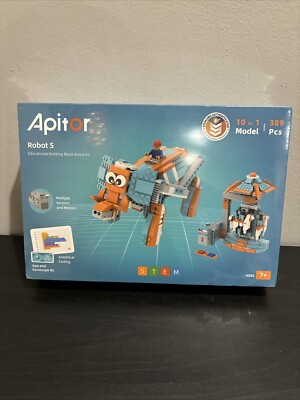 Apitor Robot S Programming Robot 10 In 1 Transformable Robot Stem APR041 New NIB