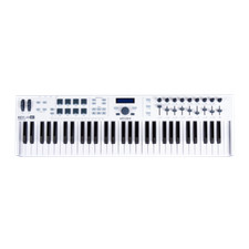 ARTURIA KEYLAB ESSENTIAL 61 MK2 WHITE TASTIERA MIDI USB 61 TASTI BIANCO