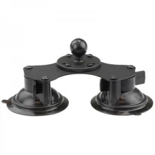 RAM Mount Double Suction Cup Base with B Size 1 inch Ball RAM-B-189B-202U