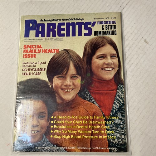 Parent's & Better Homemaking Magazine November 1976 Brainwashed Kids FC - Picture 5 of 6