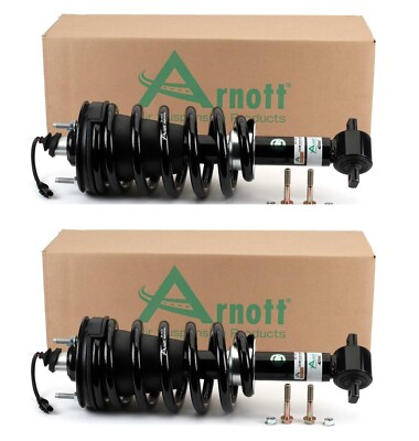 Arnott Pair Set of 2 Front Suspension Shock Absorbers for Cadillac Chevrolet GMC
