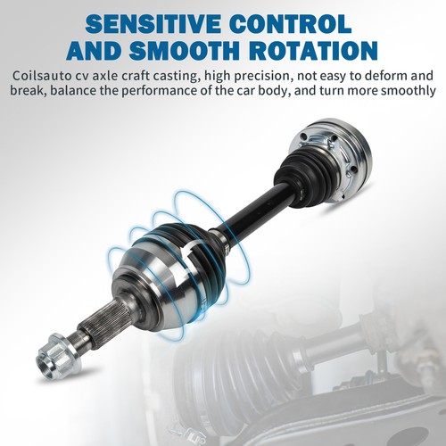Front CV Axle Shaft for Volkswagen Touareg 2011-2017 for Audi Q7 2011-2015 3.0L - Picture 4 of 13