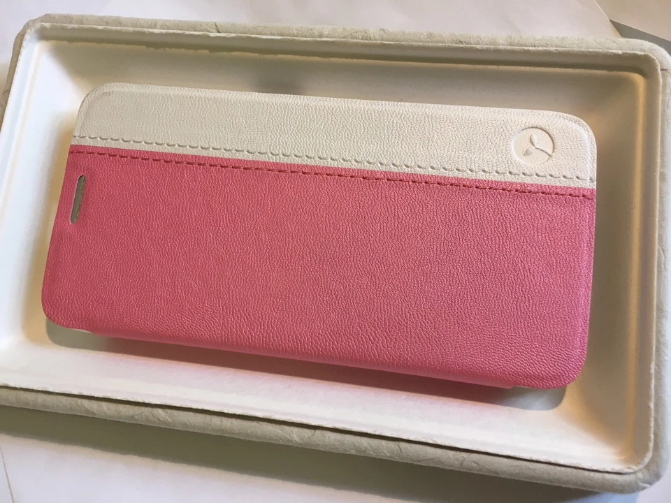 Samsung Galaxy S6 Side Flip Case in Pink & White Brand New in Original packaging — 第 2/4 张图片