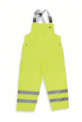 Condor 2XL Work Construction Rain Bib Overall Insulated High Visibility 5KU33