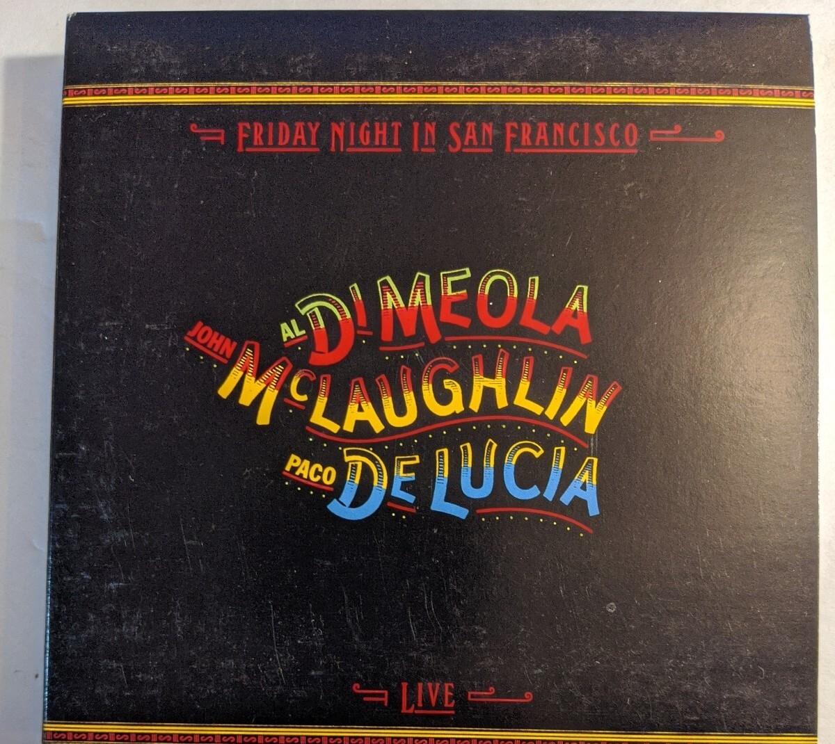 Al DiMeola Friday Night In San Francisco Japan SACD SME Records