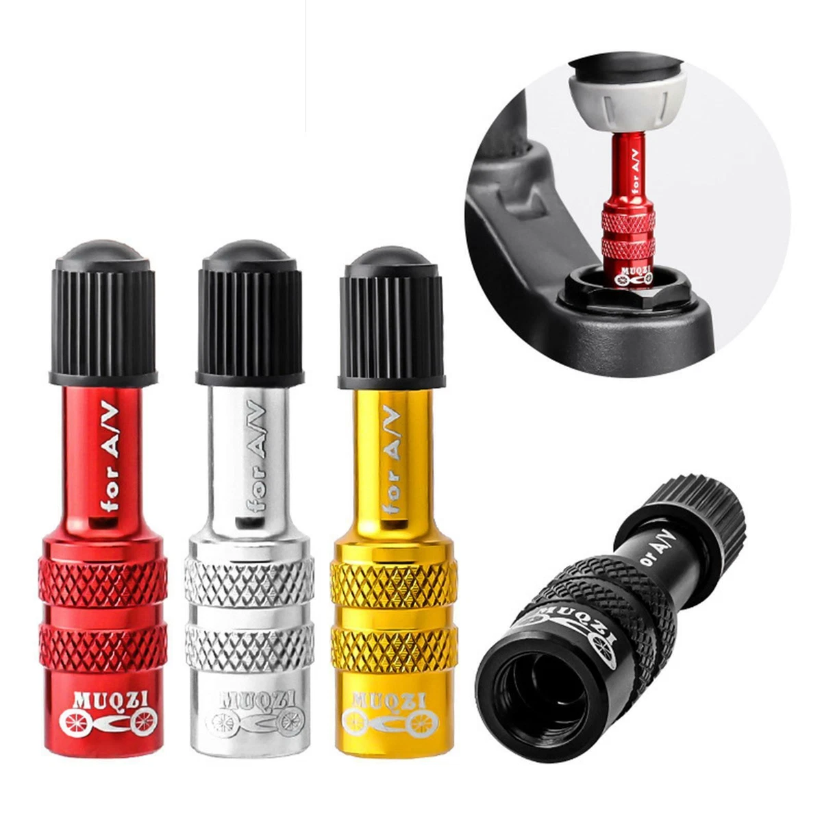 Tubeless bike hotsell tire pump adapter
