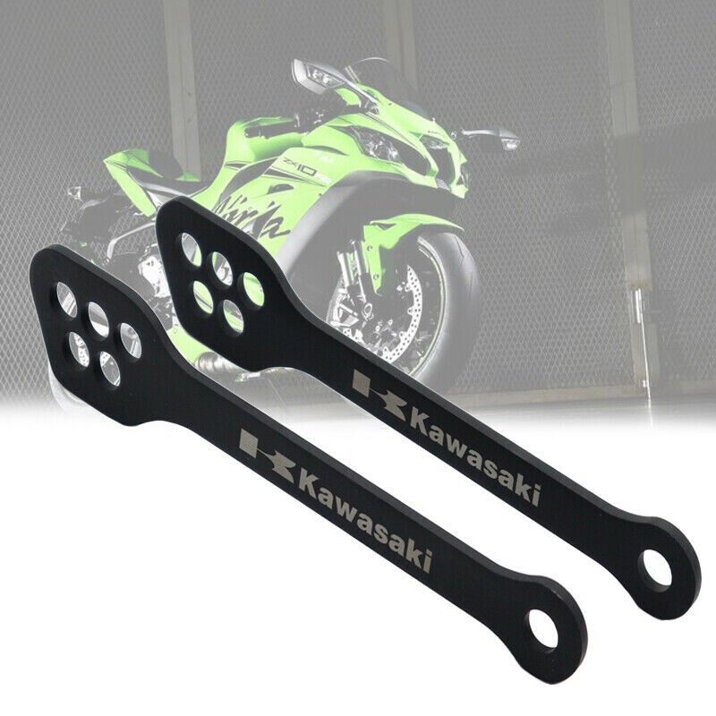 1995-2020 Kawasaki Ninja ZX6R ZX-6R Adjustable Rear Lowering Link Drop Steel