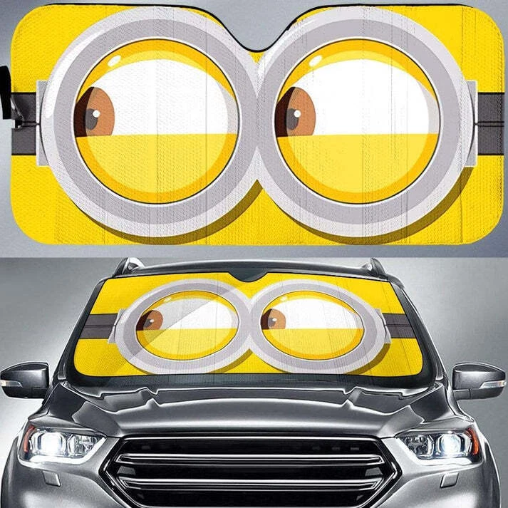 Minion Car Auto Sunshade