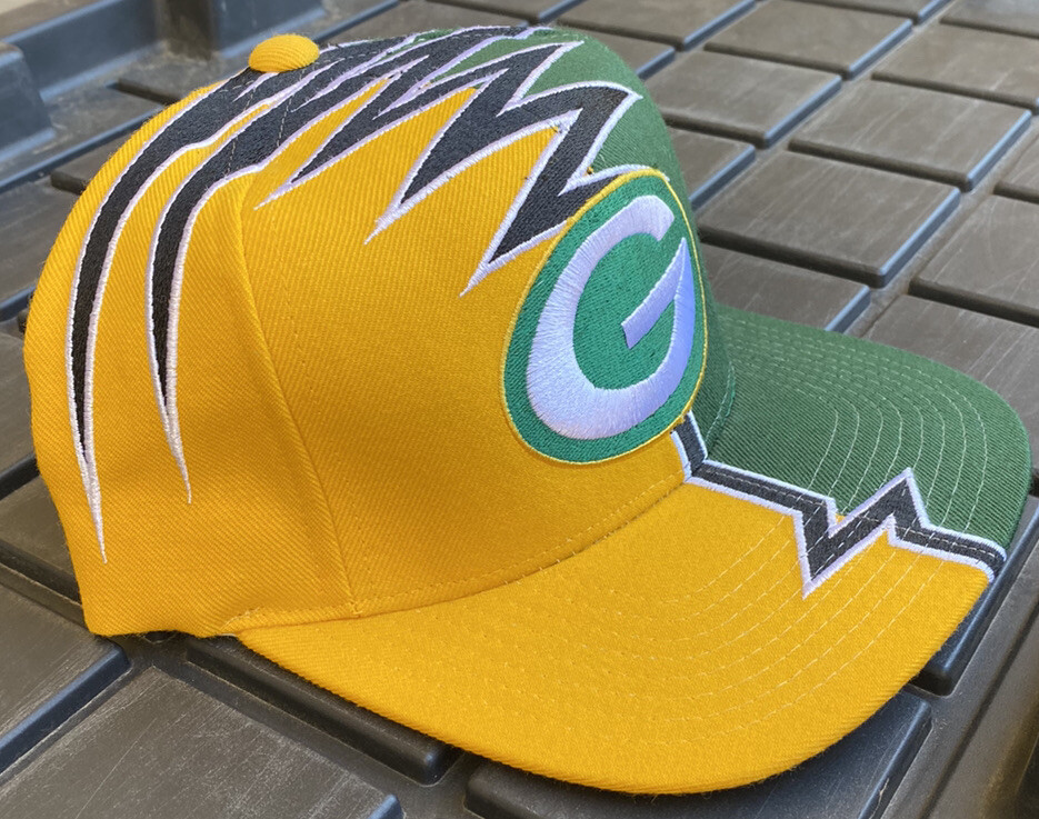 NWOT Vintage 90s Green Bay Packers Starter Shockwave Hat Cap NFL Wool