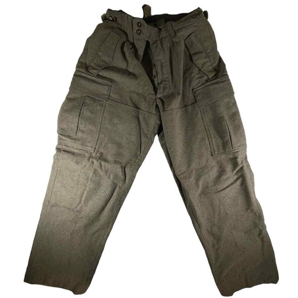 Vintage 1960s Begemann wool military cargo pants | eBay