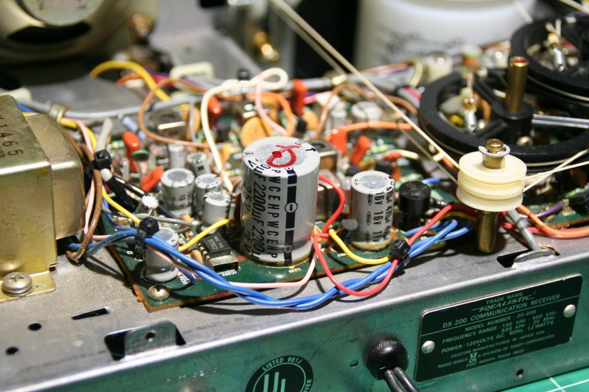 【リペアさま　専用】REALISTIC DX-200 Realistic DX-200 Capacitor Repair/rE-Cap Kit - Multiple Options