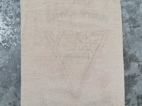 Vintage Frey Hybrid Seed Corn Canvas Feed Sack Gilman Illinois IL Corn Cob Farm - Picture 9 of 14