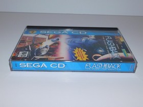 FLASHBACK - 1994 Sega CD - Complete CIB + REG CARD - GREAT CONDITION - MARVEL