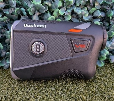 Bushnell Golf Tour V6 Laser Rangefinder - Pinseeker + Jolt and Bite Excellent  