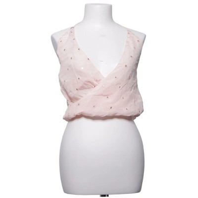 Pull & Bear, Neckholder Top, Größe: S, Pink, Viskose, Sonstiges, Damen #rbX