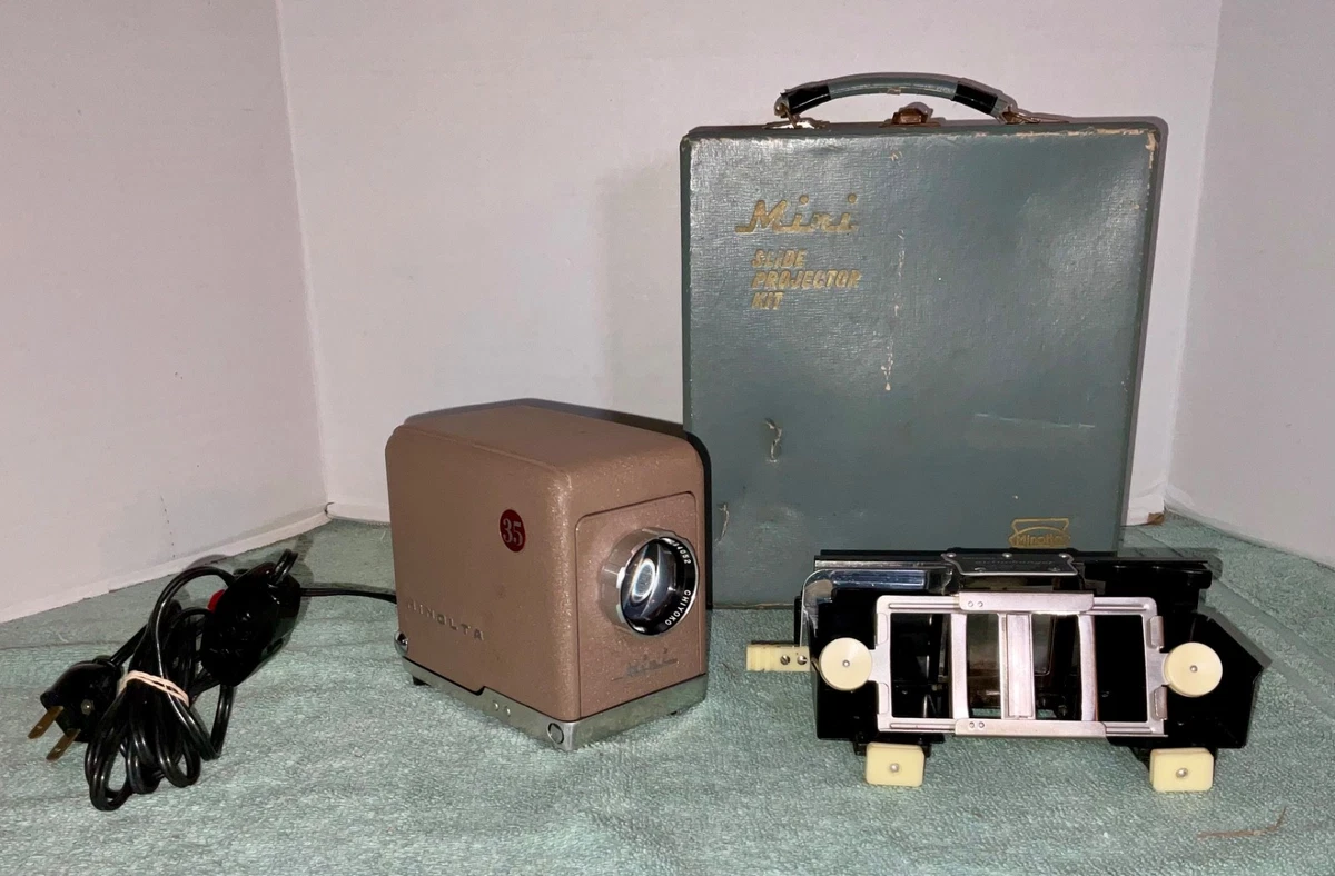 Minolta 35mm Vintage Movie Slide Projectors for sale - eBay
